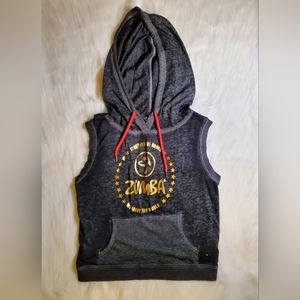 Zumba pullover hoodie tank top